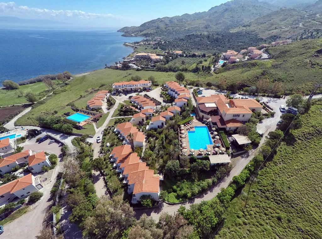 Belvedere Aeolis Hotel Митимна Экстерьер фото