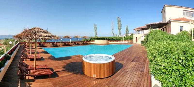Belvedere Aeolis Hotel Митимна Экстерьер фото