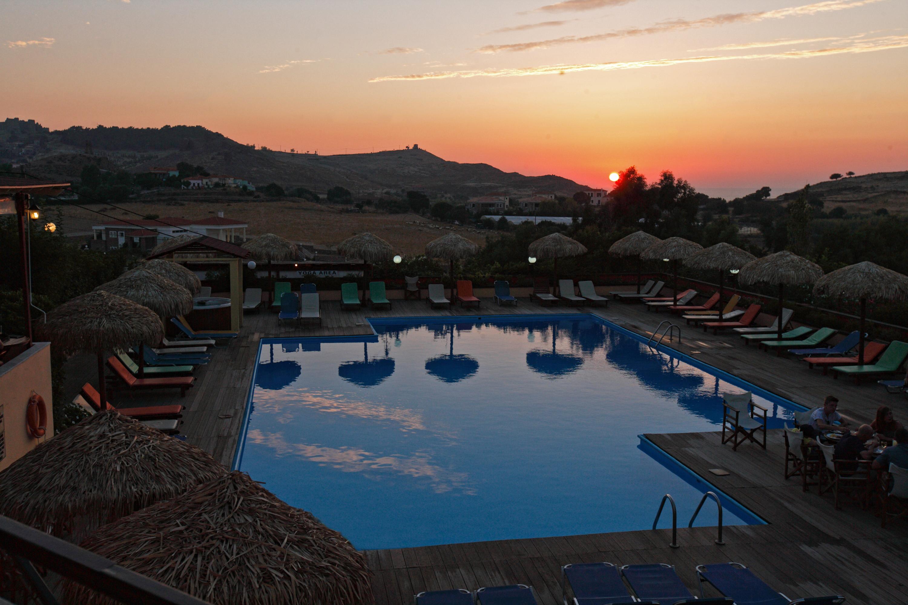 Belvedere Aeolis Hotel Митимна Экстерьер фото