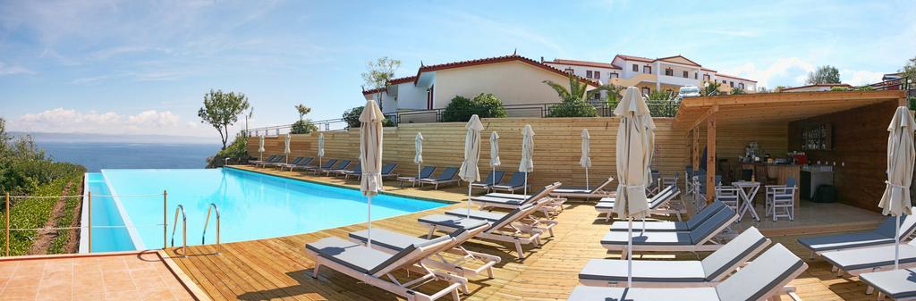 Belvedere Aeolis Hotel Митимна Экстерьер фото