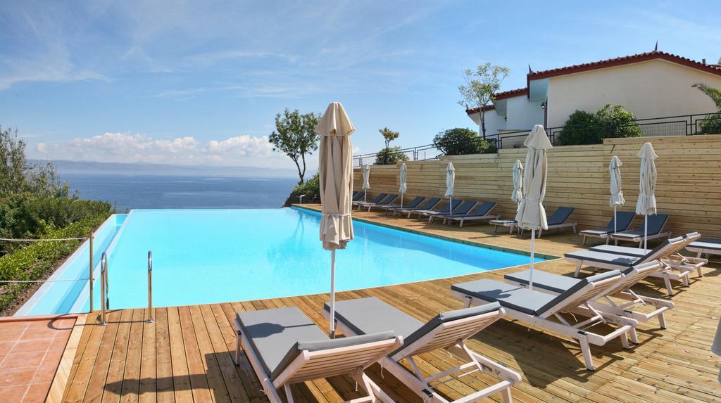 Belvedere Aeolis Hotel Митимна Экстерьер фото