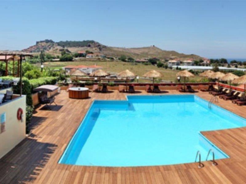Belvedere Aeolis Hotel Митимна Экстерьер фото